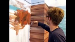 Easiest way to paint wood effect [upl. by Tammy418]