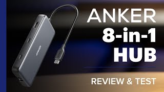 Anker PowerExpand 8in1 USBC 10gbps Data Hub  Review amp Test [upl. by Assila626]