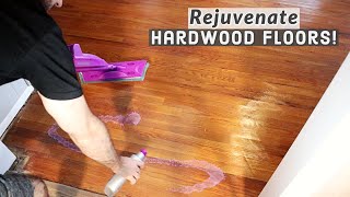 Restore Hardwood Floors with Rejuvenate  EASY [upl. by Milzie414]