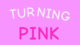 TURNING PINK MEME Rachel2WolfskyXAlfie7Dingo loop [upl. by Niwre]