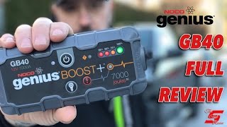 NOCO Genius Boost GB40 Unboxing and Review [upl. by Joane]