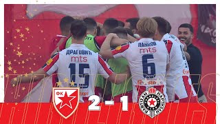 Crvena zvezda  Partizan 21 highlights [upl. by Cohligan]