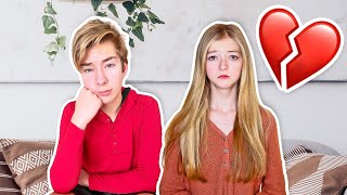 We Broke Up She Cried 💔😭  Sawyer Sharbino [upl. by Eirrol]