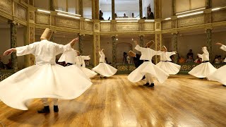 The Sufi Whirling Dervishes  Istanbul Turkey [upl. by Reerg]