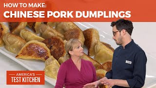 How to Make Pork Dumplings From Scratch [upl. by Hildegarde]