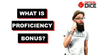 What is Proficiency Bonus  DND HOWTO [upl. by Ailed]