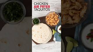 Air Fryer Chicken Taquitos Recipe  Mission Foods [upl. by Leanne427]