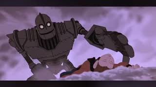 The Iron Giant Giant gets mad [upl. by Repmek]