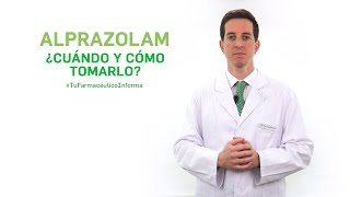 Alprazolam cuándo y cómo tomarlo Tu Farmacéutico Informa [upl. by Eihcir634]