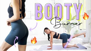 10 Minute Booty Burn Workout with Bands [upl. by Doykos]