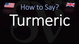 How to Pronounce Turmeric CORRECTLY [upl. by Aisorbma]