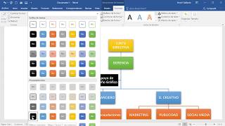 COMO HACER UN ORGANIGRAMA EN WORD [upl. by Anniken346]