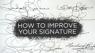 How to Improve Your Signature [upl. by Diao]