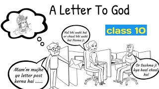 a letter to god class 10 in hindi  class 10 first flight chapter 1 in hindi  rkkilines [upl. by Browning]