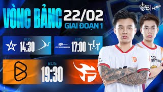 1S vs BSS  FPL vs TDT  BOX vs FPT  VÒNG BẢNG GĐ1  ABBEN ENERGY ĐTDV MÙA XUÂN 2025 NGÀY 2202 [upl. by Jarad]