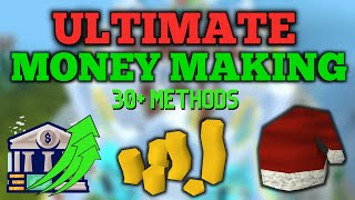 The ULTIMATE Runescape 3 Money Making Guide  30 METHODS Low Med High Level DailyF2P 202122 [upl. by Esiom]