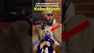 Iman Shumpert Explains How Guarding Kobe Was Impossible [upl. by Eralcyram]