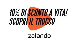 Come ottenere sconti su ZALANDO A VITA [upl. by Sharos934]