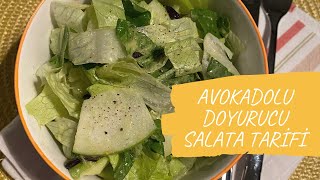 Avokadolu Salata Tarifi [upl. by Caressa]