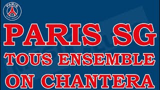 PSG ● Tous ensemble on chantera Lyrics FrenchEnglish [upl. by Kwok]