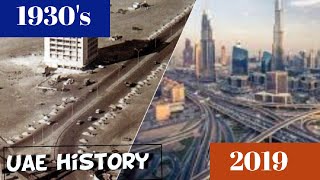 History of UAE  1930  2019 [upl. by Nnaeitak]