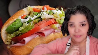 Sandwich Recipe  TORTA DE JAMÓN  Simply Mamá Cooks subscribe [upl. by Naillig]