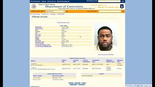 New Jersey Mugshots Search Jail  NJDOC Prison Lookup [upl. by Abeu]