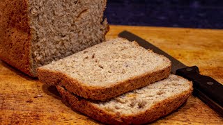 Easy and Delicious Whole Grain Bread Recipe using Bread Machine [upl. by Womack]