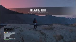 GTA Online Treasure Hunt First Clue Location Pacific Ocean [upl. by Zilla]