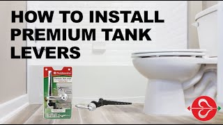 How to Install Fluidmasters Premium Tank Levers [upl. by Tireb]