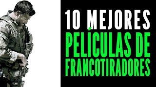 Las 10 mejores películas de francotiradores [upl. by Ettenwad]