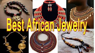 Best African Jewelry  Ankara Jewelry collection [upl. by Yrakaz876]