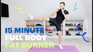 NEW 15 Minute Full Body Fat Burner  The Body Coach TV [upl. by Notsirk898]