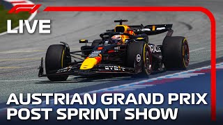 LIVE Austrian Grand Prix Post Sprint Show [upl. by Atteloiv922]