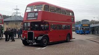 Ensignbus Running Day at Lakeside Bus Station  Part 2  03122022 [upl. by Sucramej]