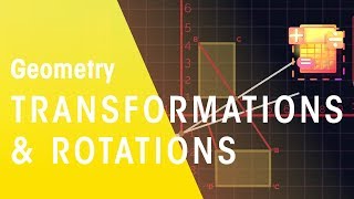 Transformations amp Rotations  Geometry  Maths  FuseSchool [upl. by Eki]