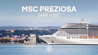 MSC Preziosa  Ship Visit [upl. by Lange]