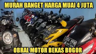 GUDANGNYA MOTOR BEKAS BOGOR HARGA 4 JUTA [upl. by Bleier261]