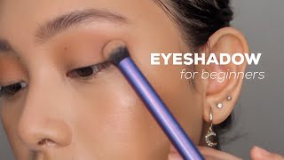 Eyeshadow Tutorial For Beginners Easy amp Affordable [upl. by Aiel]