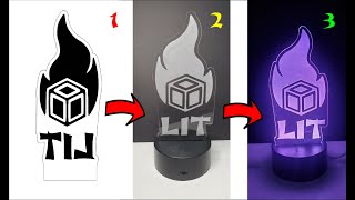 How to PROPERLY Laser Engrave Acrylic  LIT Tutorials [upl. by Raphael]