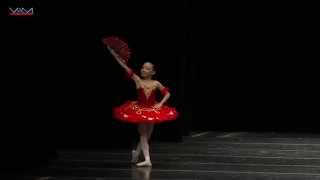 quotDon Quixote Kitri Act 3 variationquot 1st place YAGP2015 SFAyaka Sonehara age 10 [upl. by Accire]