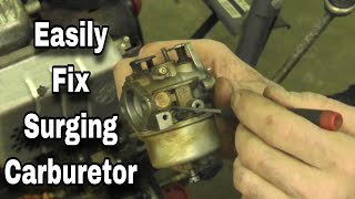 How To Fix A Surging Carburetor A Complete Guide [upl. by Calisa]