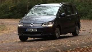 Volkswagen Sharan video review 90sec verdict [upl. by Simson697]