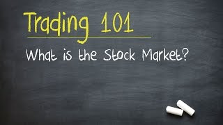 Trading 101 What is the Stock Market [upl. by Enid]