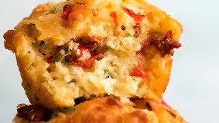 Mediterranean Savoury Muffins [upl. by Nnaacissej421]