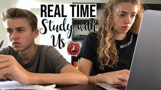 1 Hour Real Time Study With Us with Break ✨ [upl. by Fonzie924]