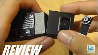 REVIEW WiFi Mini HD Camera  Modular Lens Design [upl. by Yruam]