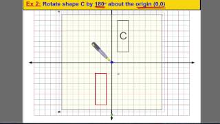 Transformations Rotating Shapes 1 [upl. by Atima412]