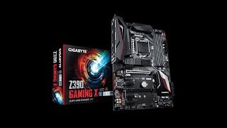 Gigabyte Z390 GAMING X Motherboard Unboxing and Overview [upl. by Glassco263]