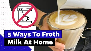 How To Froth Milk At Home Best Milk Frothers Review [upl. by Ellenahs132]